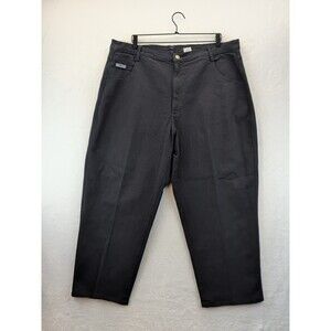 VTG Roper Black Jeans Womens 24X32 Made in USA 80s 90s Western Wide Leg